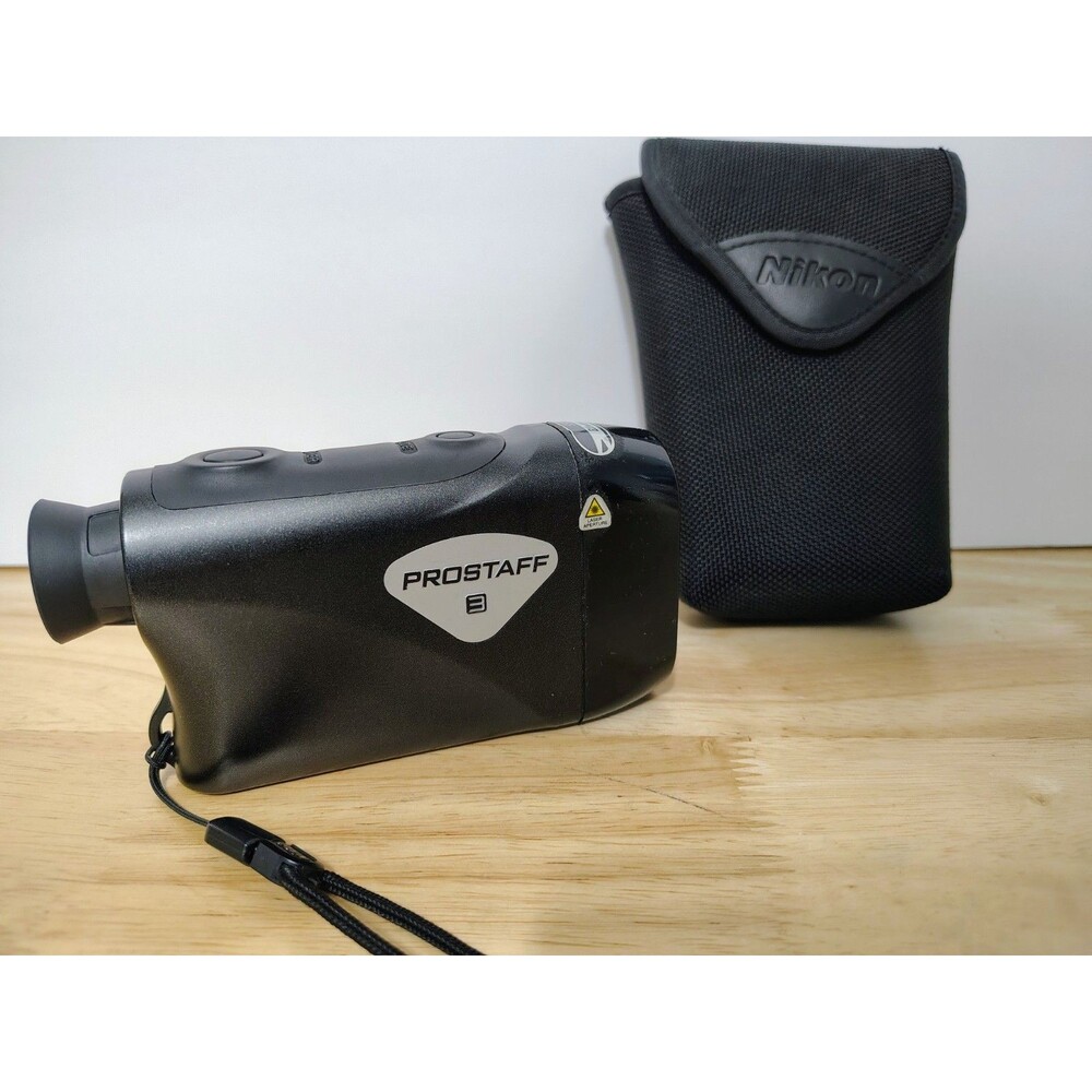 NIKON RANGEFINDER PROSTAFF 3 550 Yard 6x21 Waterproof Tested Works Comes W/ Case